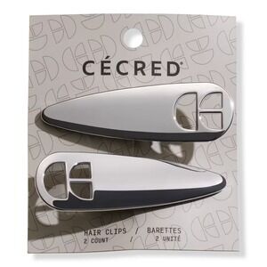AUTHENTIC Rare Beyonce CECRED Creaseless Hair Clips / Silver / New Sealed 2026